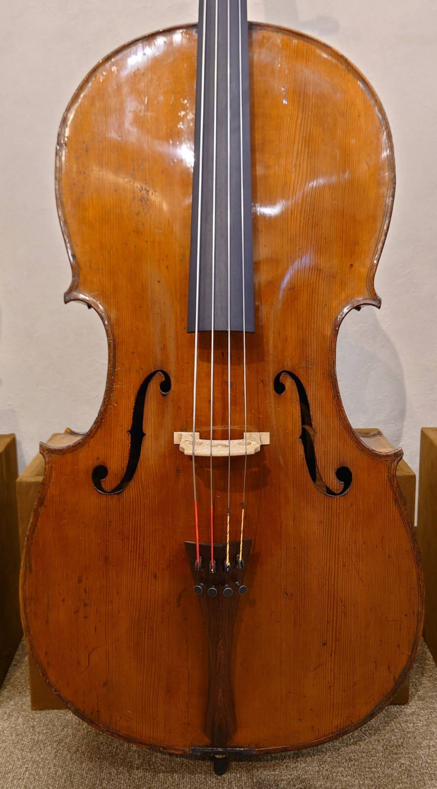 Cello Ernst Reinhold Schmidt ca.1890 Markneukirchen
